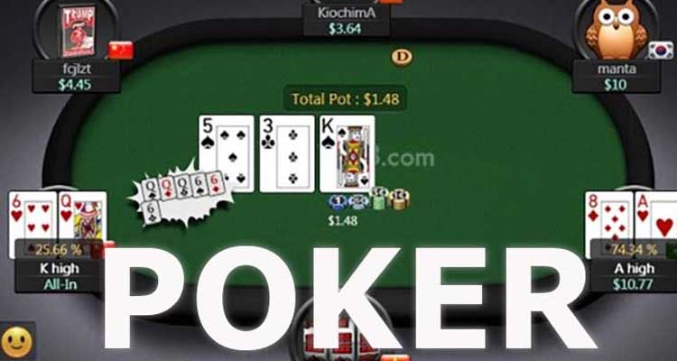 bàn chơi Poker