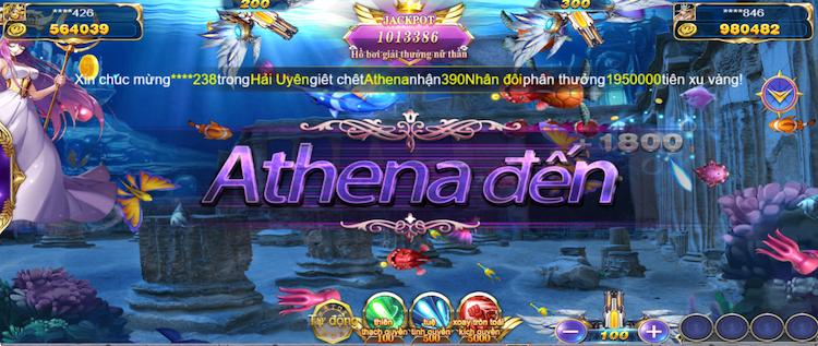 Chơi Athena Fishing W88