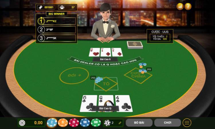 Các loại cược Poker 3 Lá