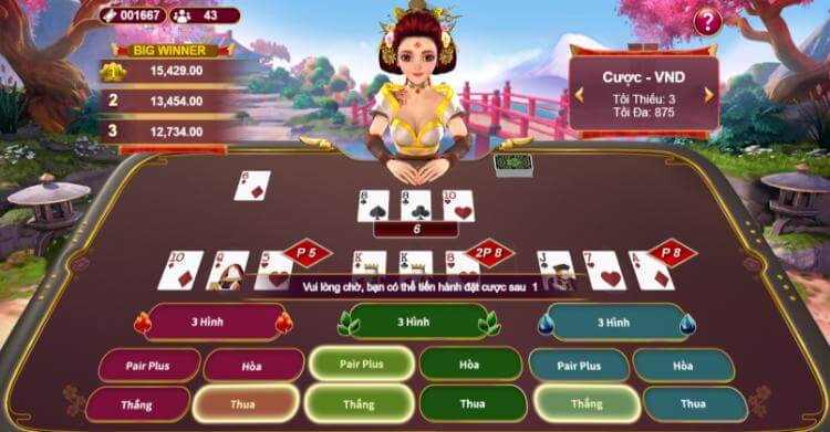 bàn cược Baccarat 3 Hình