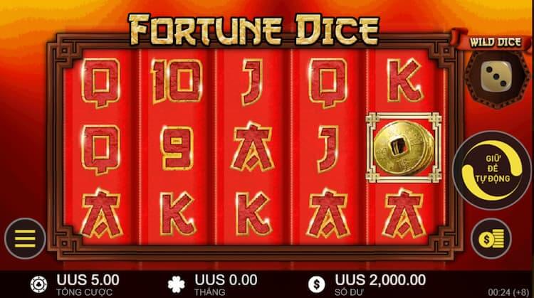 Giao diện Fortune Dice