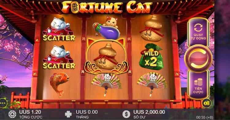 Giao diện Fortune cat