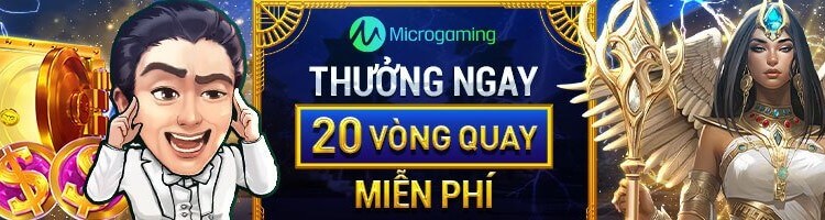 20 vòng quay miễn phí