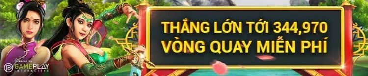 thắng lớn tới 344,970 vòng quay miễn phí