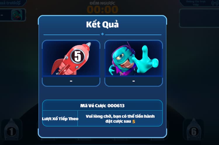 Kết quả Money Blast