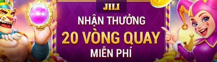 nhận thưởng 20 vòng