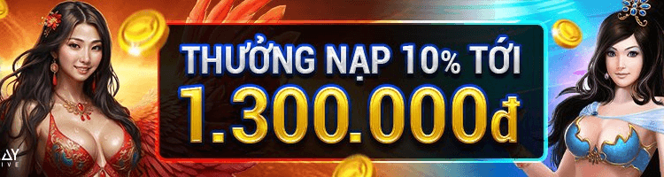 thưởng nạp 10%