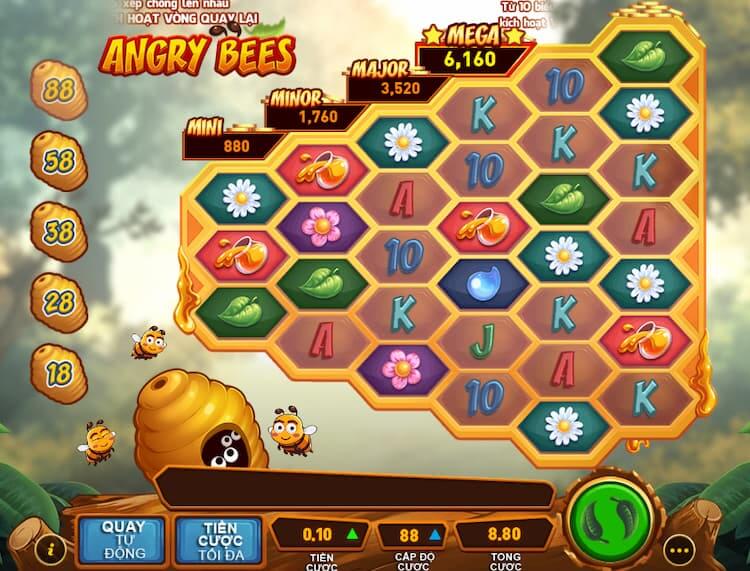 Giao diện Angry Bees