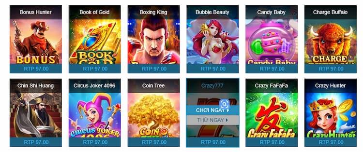 Chọn Crazy 777