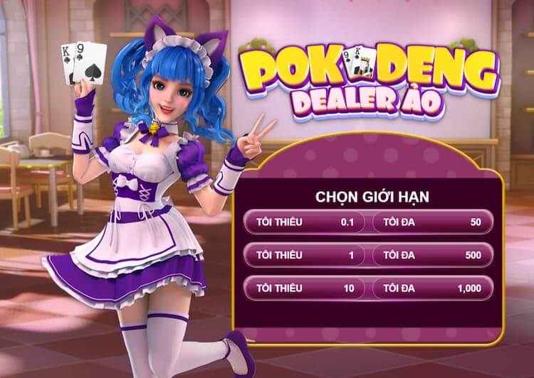 Pok Deng dealer ảo