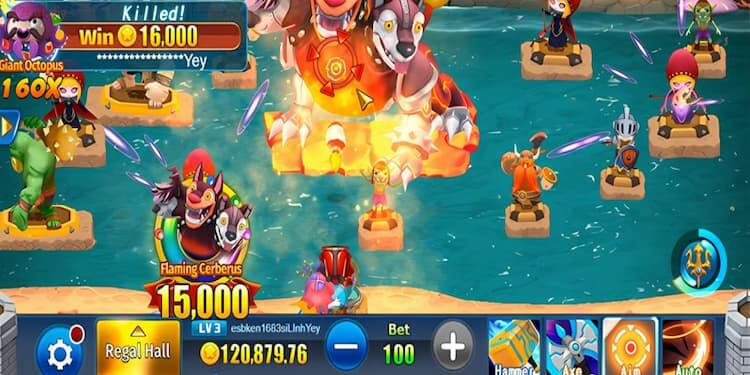 Giao diện Boom Legend