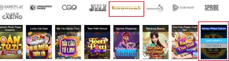 chơi Money Wheel Deluxe tại W88